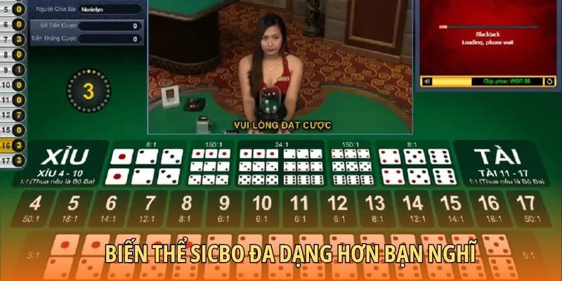 Biến thể Sicbo đa dạng hơn bạn nghĩ