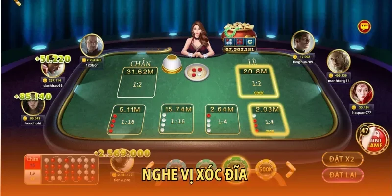 Nghe Vị Xóc Đĩa – Rinh Thưởng Dễ Dàng Trong Nháy Mắt